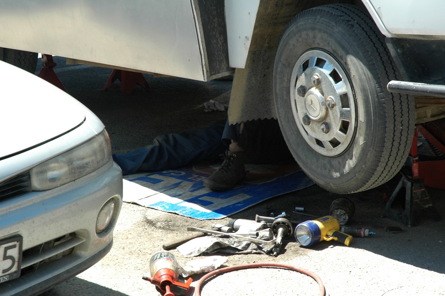 159   26 01   Methven   Monteur aan het werk